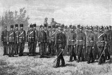 The Royal Visit to Edinburgh: Scottish Engineer Volunteers, 1881. Creator: W. I. Mosses