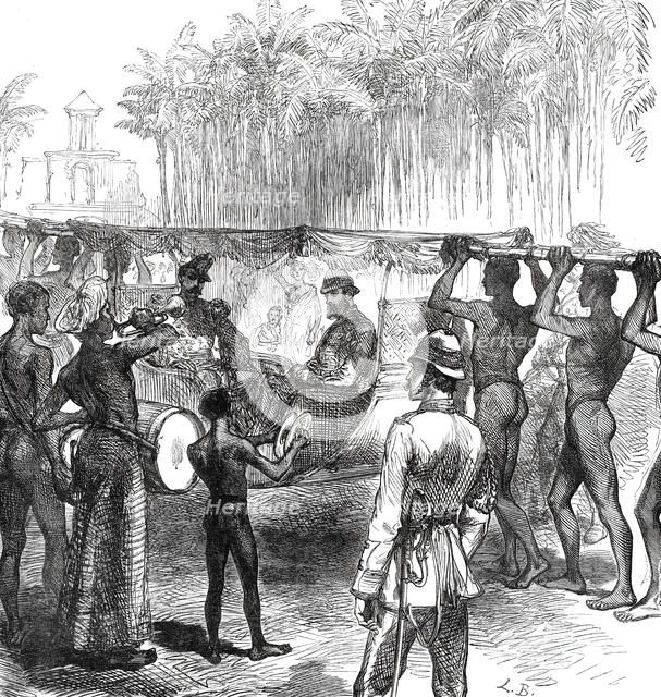 The Royal Visit to India: the Prince of Wales and the Governor of Goa..., 1875, (1876). Creator: L.B..