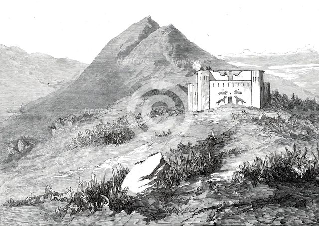 The Royal Visit to India: the Prince of Wales's first tiger - second shot...1876. Creator: Unknown.