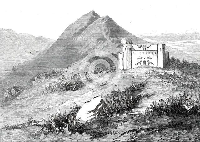 The Royal Visit to India: the Prince of Wales's first tiger - second shot...1876. Creator: Unknown.