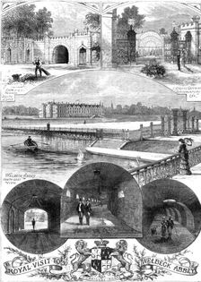 The Royal Visit to Welbeck Abbey, 1881. Creator: Unknown