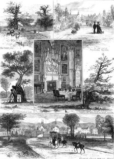 The Royal Visit to Welbeck Abbey, 1881. Creator: Unknown