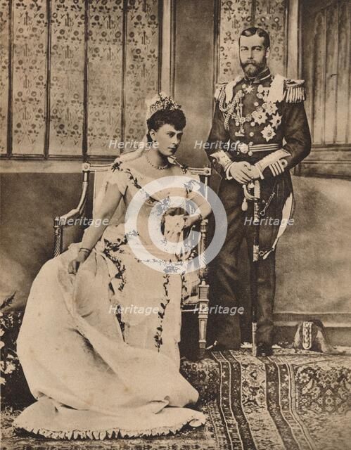 The Royal Wedding, 1893 (1935). Artist: Unknown.