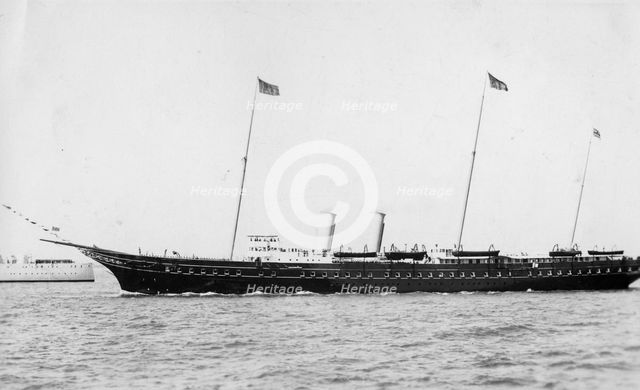 The Royal Yacht 'Victoria and Albert III', 1937. Artist: Unknown