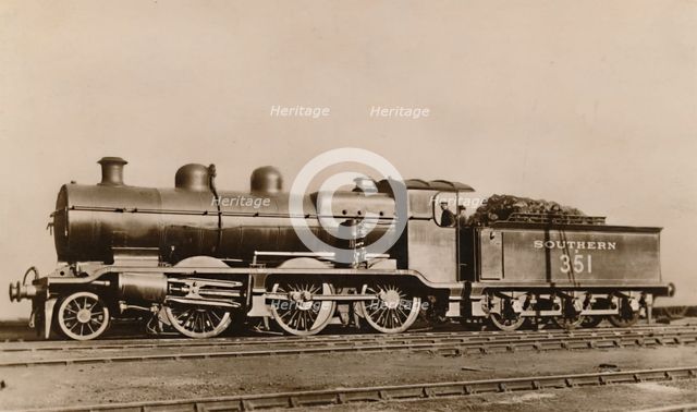 'The S.R. "Mogul" Type of Mixed Traffic Locomotive', early 20th century.  Creator: Unknown.