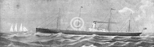 'The S.S. "Cheshire", The New Steamer for Rangoon and Burmah Direct; A New Link with our...', 1891. Creator: Unknown.