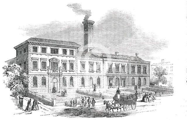 The St. Marylebone Baths and Washhouses, 1850. Creator: Unknown.