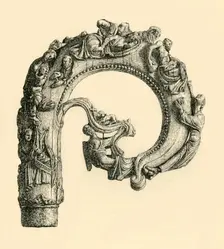 The St Nicholas Crozier, mid 12th century, (1881). Creator: A A Bradbury