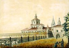 The St. Andronik Monastery in Moscow 1780s
