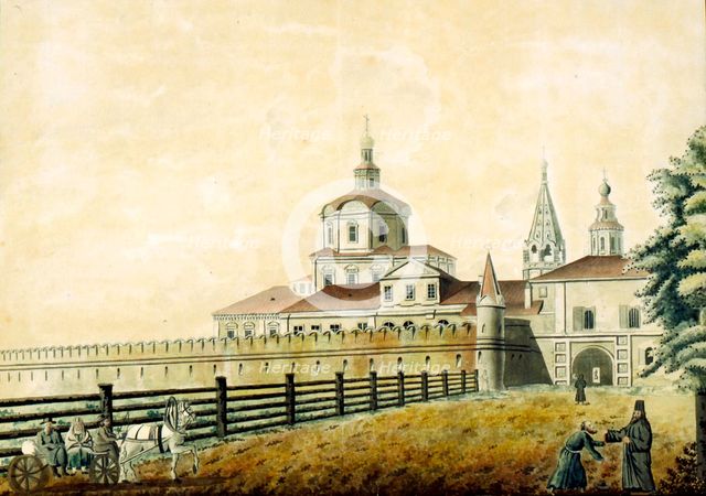 The St. Andronik Monastery in Moscow', 1780s.