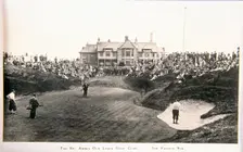 "The St Annes Old Links golf club. The famous ninth." Creator: Unknown