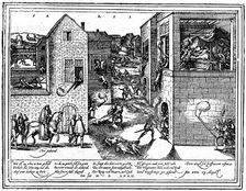 The St Bartholomew's Day massacre, 1898. Artist: Gustave Demoulin