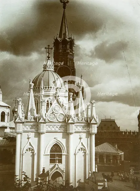 The St Catherine Church of the Ascension Convent in the Kremlin, Moscow, Russia. Artist: Unknown