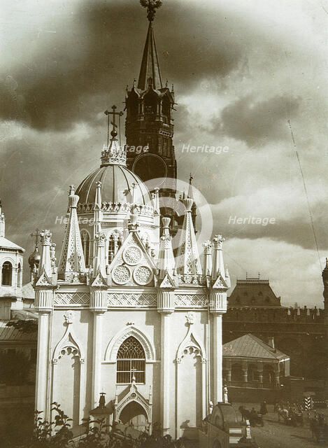 The St Catherine Church of the Ascension Convent in the Kremlin, Moscow, Russia. Artist: Unknown