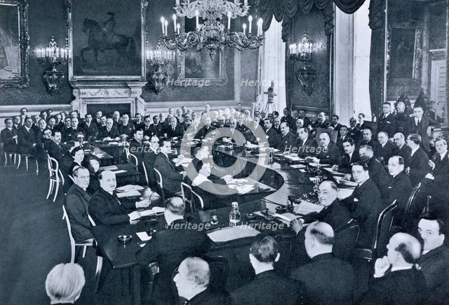 The St James's Palace Conference, London, 19th March 1936. Creator: Unknown.