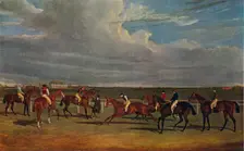 The St. Leger of 1828 c1829, (1922). Creator: John Frederick Herring I