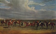 The St. Leger of 1828 c1829, (1922). Creator: John Frederick Herring I