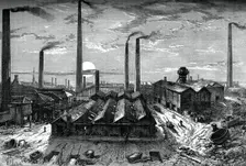 The St Rollox chemical works, Glasgow, c1880