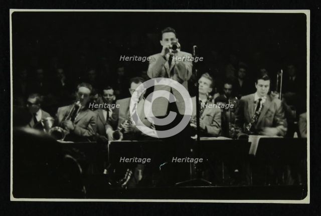 The Stan Kenton Orchestra in concert, 1956. Creator: Denis Williams.