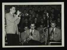 The Stan Kenton Orchestra in concert, 1956. Creator: Denis Williams