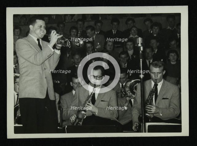 The Stan Kenton Orchestra in concert, 1956. Creator: Denis Williams.