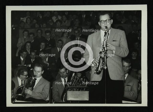 The Stan Kenton Orchestra in concert, 1956. Creator: Denis Williams.