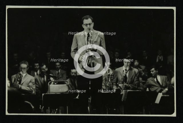 The Stan Kenton Orchestra in concert, 1956. Creator: Denis Williams.