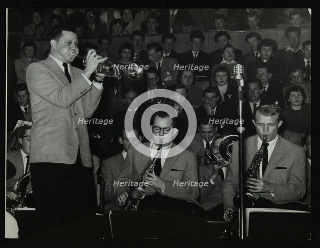 The Stan Kenton Orchestra in concert, 1956. Creator: Denis Williams.