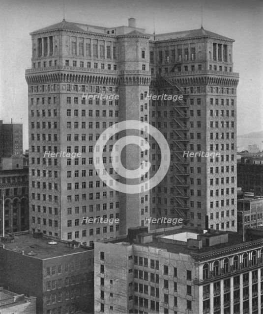 The Standard Oil Building, San Francisco, California, 1924. Artist: Unknown.
