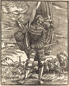 The Standard Bearer, c. 1516/1518. Creator: Albrecht Altdorfer