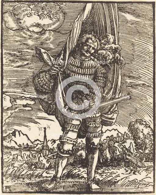 The Standard Bearer, c. 1516/1518. Creator: Albrecht Altdorfer.