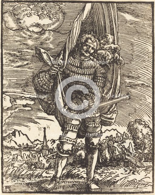 The Standard Bearer, c. 1516/1518. Creator: Albrecht Altdorfer.
