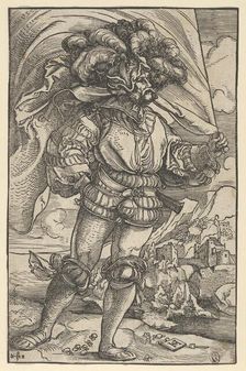 The Standard Bearer, ca. 1515. Creator: Hans Schäufelein the Elder
