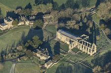 The standing ruins of Bolton Priory, North Yorkshire, 2024. Creator: Robyn Andrews