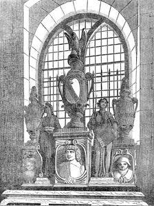 The Stanley Monument in Chelsea Old Church, restored by the Earl of Derby in 1858, (1858). Creator: Unknown