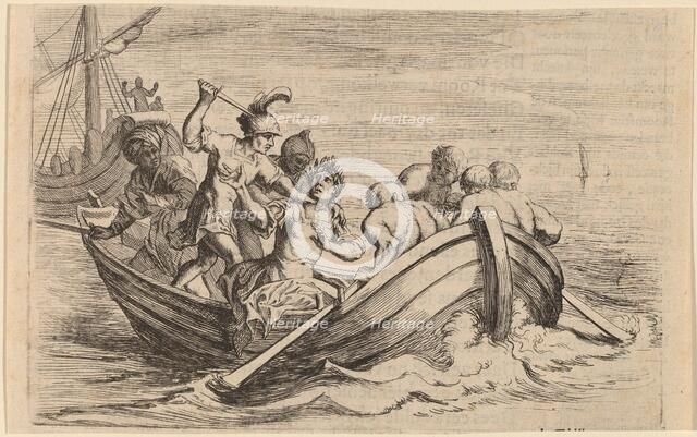 The Stabbing of Pompey, 1634. Creator: Willem Basse.