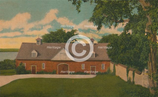 'The Stable', 1946. Artist: Unknown.