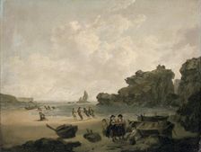The Stack Rock 1793-94. Artist: Julius Caesar Ibbetson
