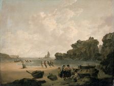 The Stack Rock 1793-94. Creator: Julius Caesar Ibbetson