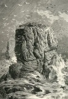 The Stack Rocks c1870