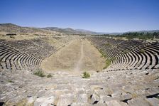 The stadium at Aphrodisias, Turkey. Artist: Samuel Magal