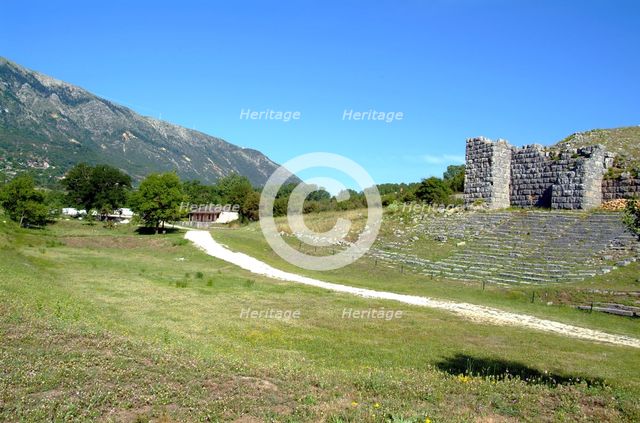 The stadium at Dodona, Greece. Creator: Samuel Magal.