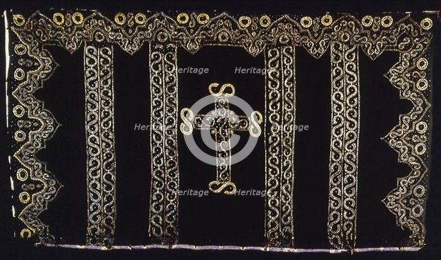 The Stafford Altar Frontal, England, 1620/40 (appliquéd areas: late 17th century). Creator: Unknown.