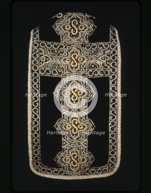 The Stafford Chasuble, England, 1620/40 (appliquéd late 17th century). Creator: Unknown.