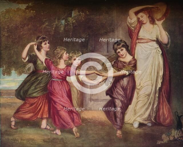 The Stafford Children, c1776. (1914). Artist: George Romney