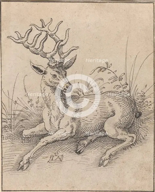 The Stag. Creator: Jost Ammon.
