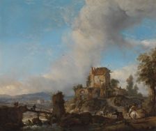 The Stag Hunt, c.1655-1656. Creator: Philip Wouverman