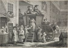 The Stage Coach, 1747. Creator: William Hogarth (British, 1697-1764)