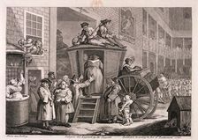The stage-coach or the country inn yard 1747. Artist: William Hogarth