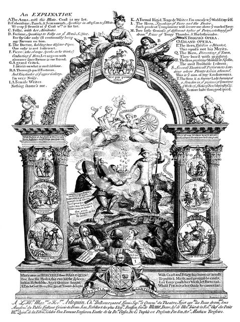 'The Stage's Glory', 18th century. Artist: Unknown